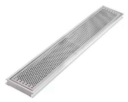 GRELHA PERF. INOX 10 X 100 - COD.820