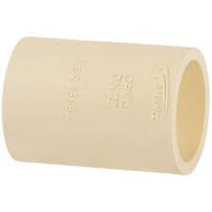 LUVA SIMPLES F/F 22MM CPVC AGUA QUENTE - COD: 20280