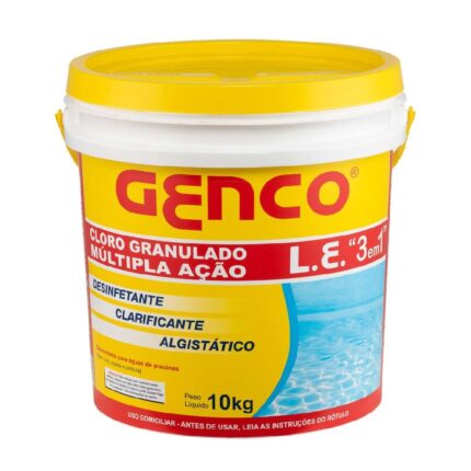 CLORO MULTIPLA ACAO 3X1 10KG  GENCO