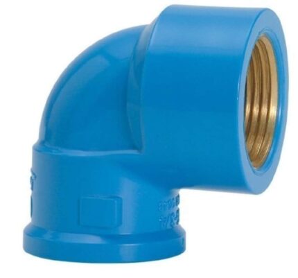 JOELHO 90 SOLD/BUCHA LT 25 X 3/4 AZUL - COD: 11680