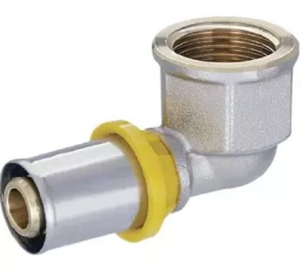 JOELHO 90 GAS MET DN16 X 1/2 - COD: 97619