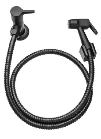 DUCHA HIG. FLEX 1.2M LIGHT 1/4V BLACK - COD. 1167 1/2 BK-59